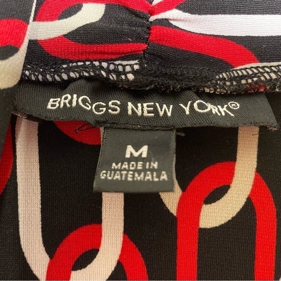 🌷🌷3/$15 Briggs New York Slimming Faux Wrap Blouse M🌷🌷 - Picture 4 of 5